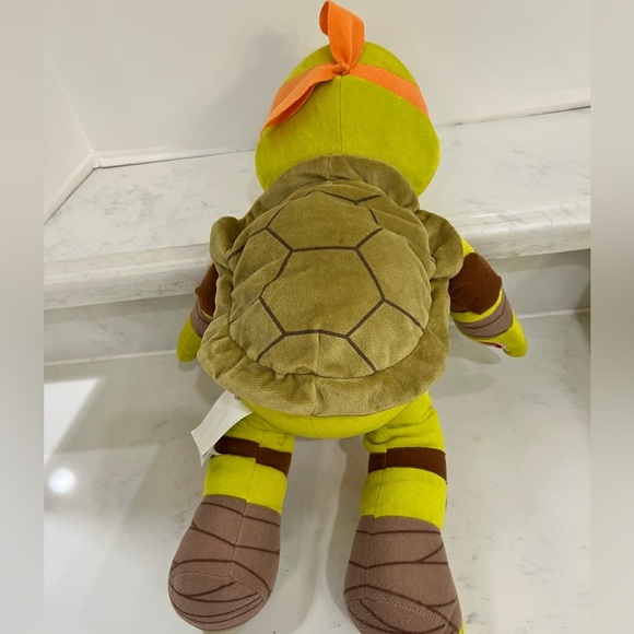 Build-A-Bear Teenage Mutant Ninja Turtles Stuffed Animal - Green and Orange - Picture 3 of 6